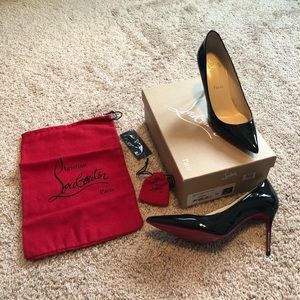 *SOLD* CL Decollate 85 patent Christian Louboutin